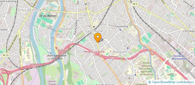 localisation de l'entreprise MONSIEUR HUGO NICOLAS à ALBI