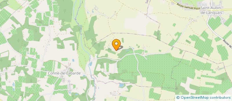 localisation de l'entreprise MONSIEUR HUGO OSTERMANN BOS  CONNE-DE-LABARDE