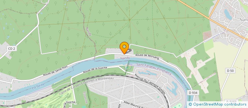 localisation de l'entreprise MONSIEUR HUGO PAGE  NANDY