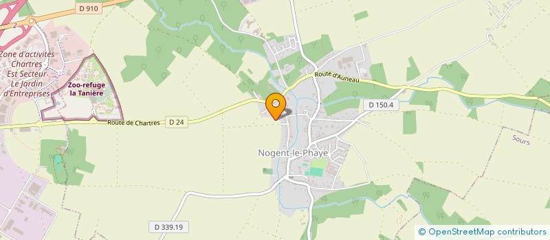 localisation de l'entreprise MONSIEUR HUGO PAGE à NOGENT-LE-PHAYE