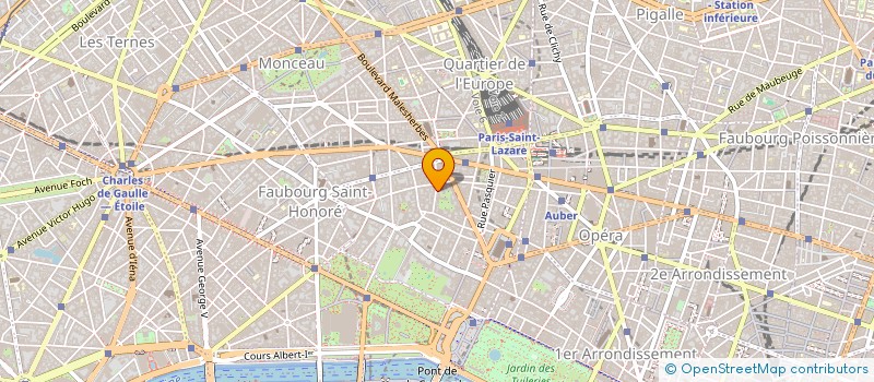 localisation de l'entreprise MONSIEUR HUGO PANAHPOURSALEHI  PARIS