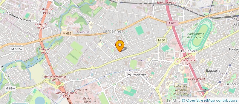 localisation de l'entreprise MONSIEUR HUGO PANE à TOULOUSE