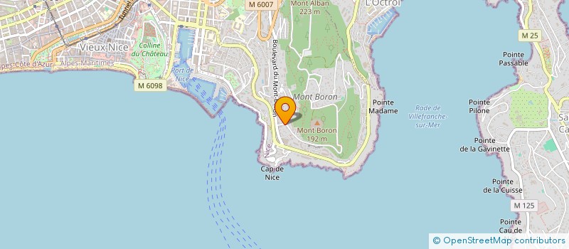 localisation de l'entreprise MONSIEUR HUGO PAPA à NICE