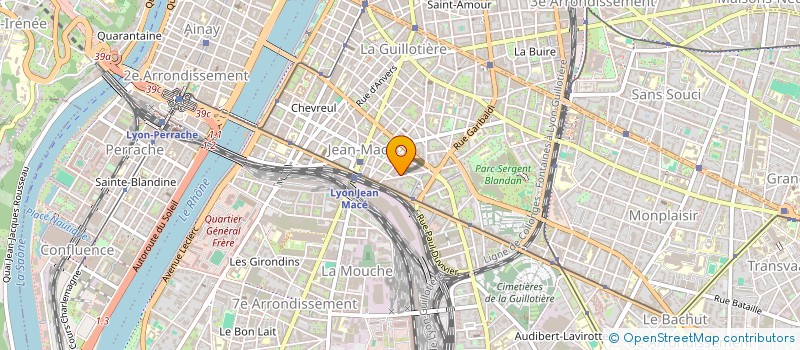 localisation de l'entreprise MONSIEUR HUGO PARRA  LYON