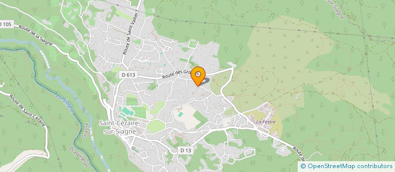 localisation de l'entreprise MONSIEUR HUGO PASSION  SAINT-CEZAIRE-SUR-SIAGNE