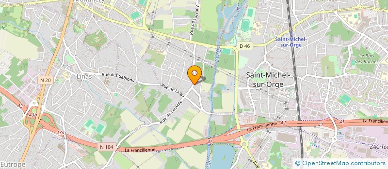 localisation de l'entreprise MONSIEUR HUGO PASTOR à LONGPONT-SUR-ORGE