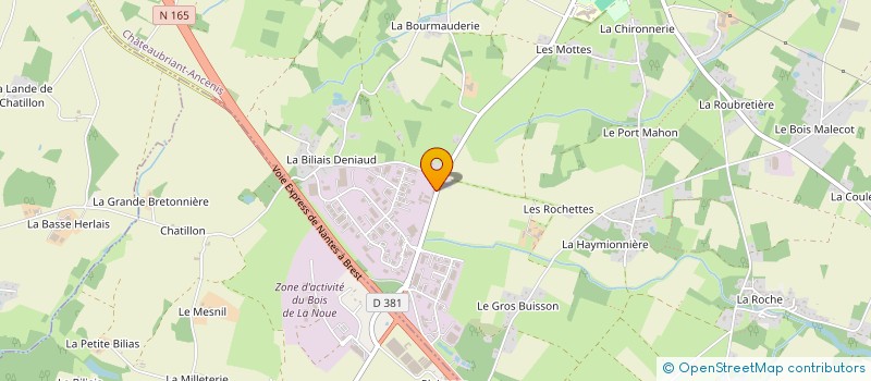 localisation de l'entreprise MONSIEUR HUGO PAYEN  VIGNEUX-DE-BRETAGNE