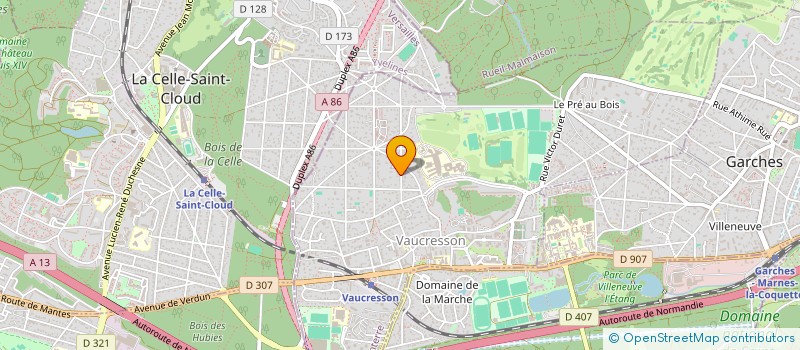 localisation de l'entreprise MONSIEUR HUGO PEETERS  VAUCRESSON