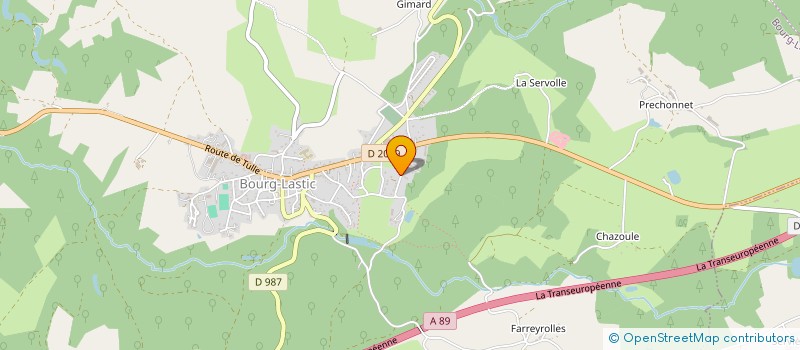 localisation de l'entreprise MONSIEUR HUGO PERETTI  BOURG-LASTIC