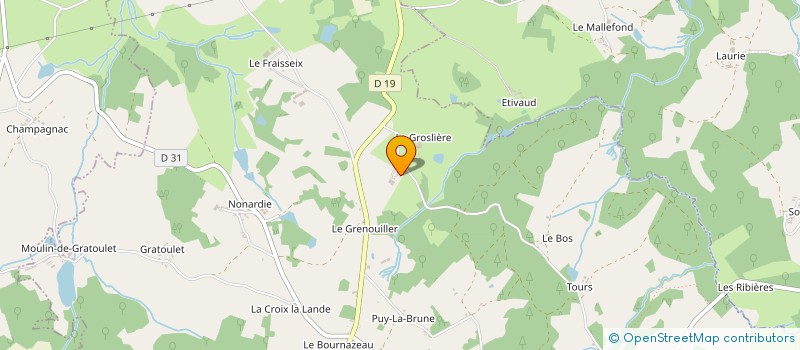 localisation de l'entreprise MONSIEUR HUGO PEREZ à CHATEAU-CHERVIX