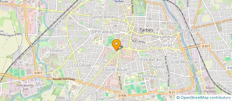 localisation de l'entreprise MONSIEUR HUGO PERRET à MONTPELLIER