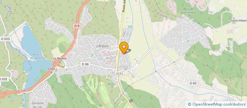 localisation de l'entreprise MONSIEUR HUGO PERREU  CABRIES