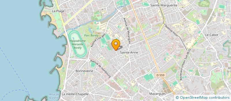 localisation de l'entreprise MONSIEUR HUGO PERRILLAT à MARSEILLE