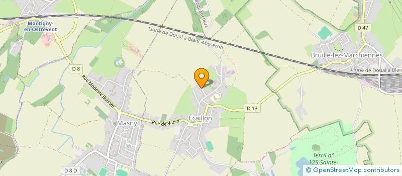 localisation de l'entreprise MONSIEUR HUGO PETIT  ECAILLON