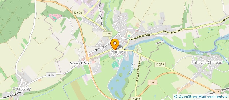 localisation de l'entreprise MONSIEUR HUGO PETRONIN  AVRIGNEY-VIREY