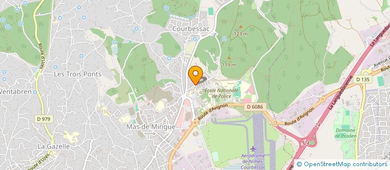 localisation de l'entreprise MONSIEUR HUGO PEZZOTTI à NIMES