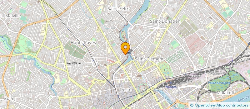 localisation de l'entreprise MONSIEUR HUGO PHILIPPON à NANTES