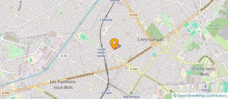 localisation de l'entreprise MONSIEUR HUGO PIAZZA RIBEIRO MOREIRA  LIVRY-GARGAN