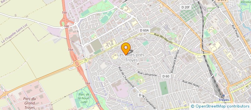 localisation de l'entreprise MONSIEUR HUGO PICARD  LES NOES-PRES-TROYES