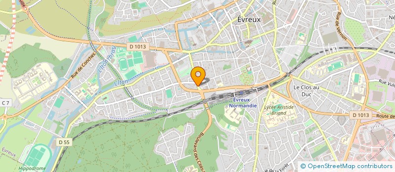 localisation de l'entreprise MONSIEUR HUGO PICARD  EVREUX