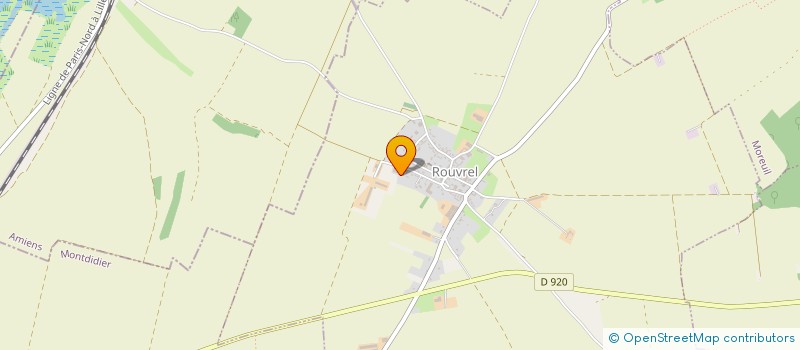 localisation de l'entreprise MONSIEUR HUGO PICARD  ROUVREL