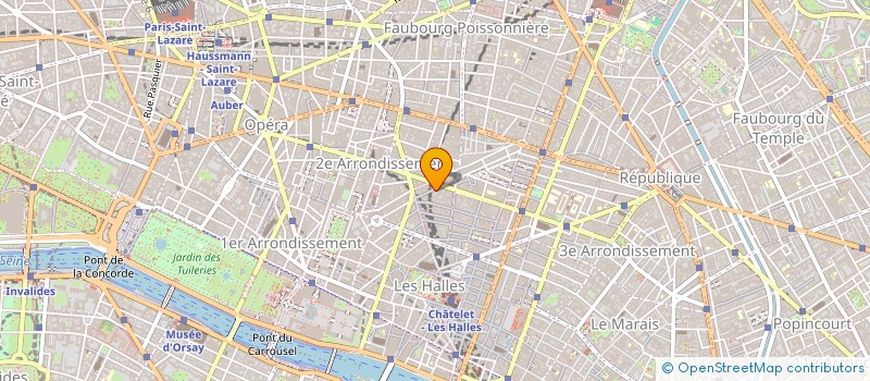 localisation de l'entreprise MONSIEUR HUGO PICCINO  PARIS