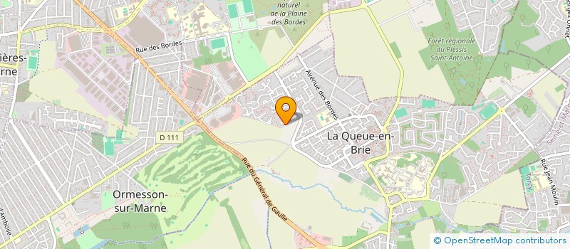 localisation de l'entreprise MONSIEUR HUGO PIERRE à LA QUEUE-EN-BRIE