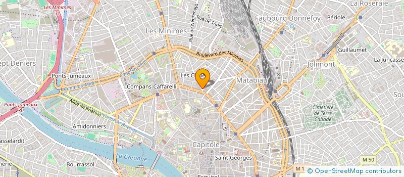 localisation de l'entreprise MONSIEUR HUGO-PIERRE GAUSSERAND à TOULOUSE