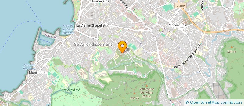 localisation de l'entreprise MONSIEUR HUGO PIERRE LACAGNE à MARSEILLE