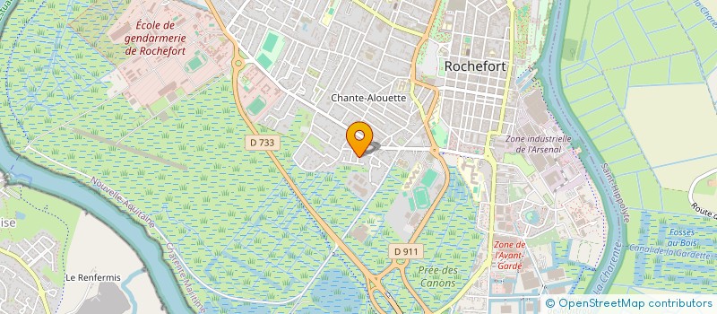 localisation de l'entreprise MONSIEUR HUGO PIERRON à LE BOUSCAT