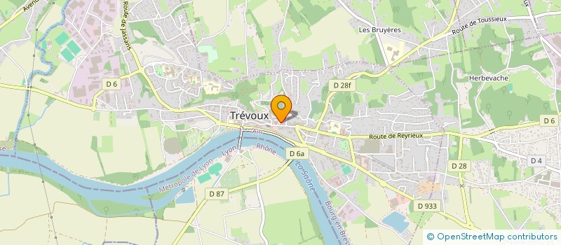 localisation de l'entreprise MONSIEUR HUGO PIJARD à TREVOUX