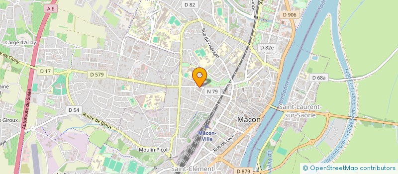 localisation de l'entreprise MONSIEUR HUGO PLAGNIARD  MACON