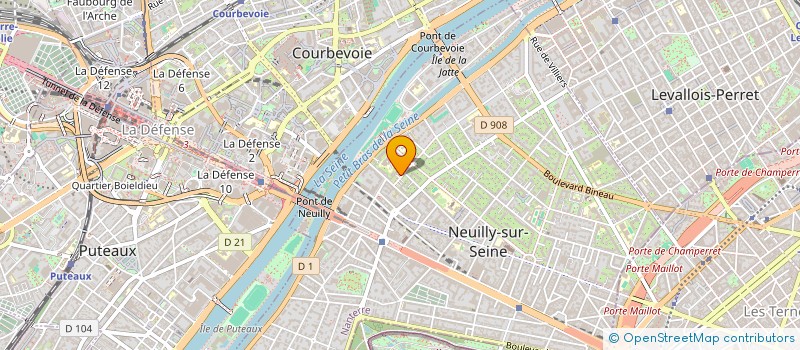 localisation de l'entreprise MONSIEUR HUGO PLAISANCE à NEUILLY-SUR-SEINE