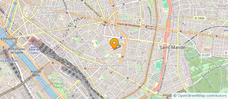 localisation de l'entreprise MONSIEUR HUGO PLASSOT  PARIS