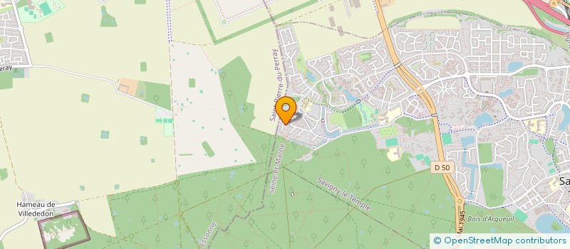 localisation de l'entreprise MONSIEUR HUGO PODENCE-MOREAU  SAVIGNY-LE-TEMPLE