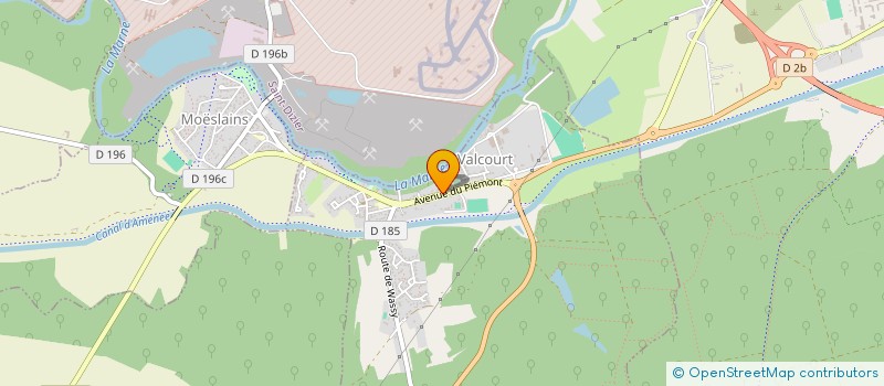 localisation de l'entreprise MONSIEUR HUGO POIRET à VALCOURT