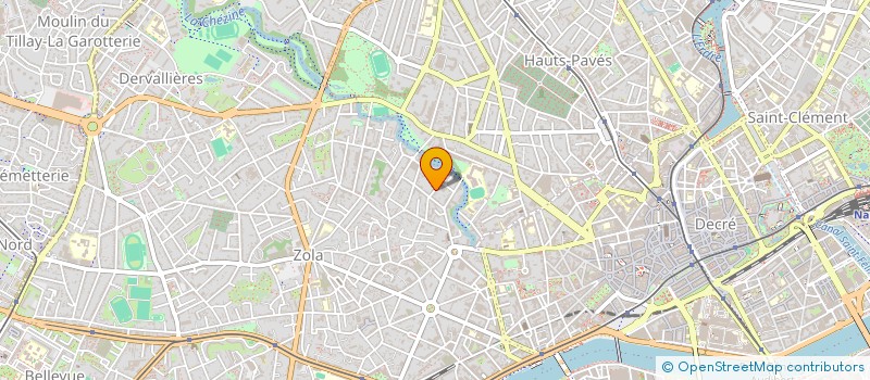localisation de l'entreprise MONSIEUR HUGO PONS à NANTES