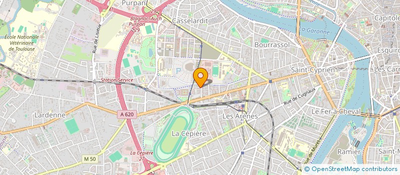 localisation de l'entreprise MONSIEUR HUGO PORTELLI à TOULOUSE