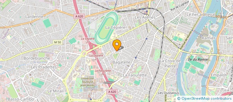 localisation de l'entreprise MONSIEUR HUGO POUCEL à TOULOUSE