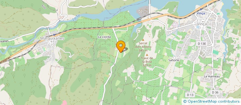 localisation de l'entreprise MONSIEUR HUGO POUPART  VINCA