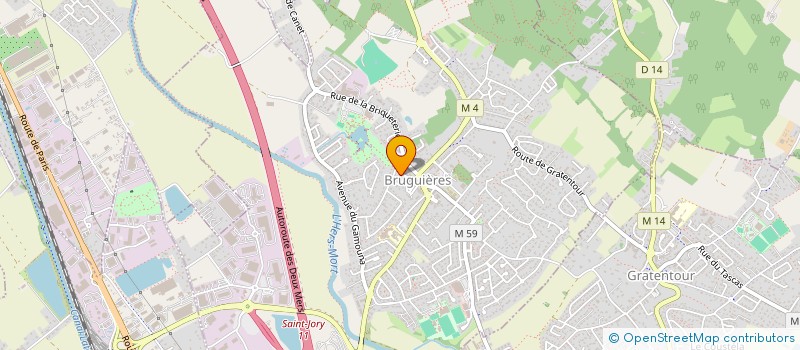 localisation de l'entreprise MONSIEUR HUGO POUYANNE-LAFUSTE  BRUGUIERES