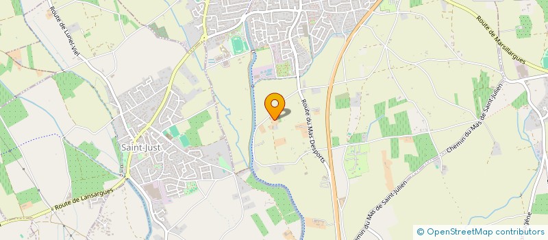 localisation de l'entreprise MONSIEUR HUGO PRADEL  LUNEL