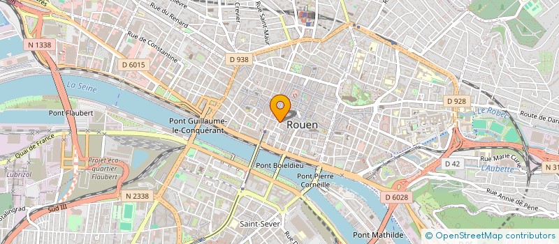 localisation de l'entreprise MONSIEUR HUGO PRIEUR à ROUEN