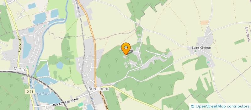 localisation de l'entreprise MONSIEUR HUGO PROUST  ILLIERS-L'EVEQUE