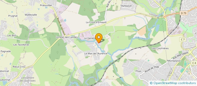 localisation de l'entreprise MONSIEUR HUGO PRUD'HOMME à ISLE