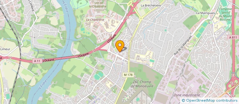 localisation de l'entreprise MONSIEUR HUGO RABALLAND à NANTES