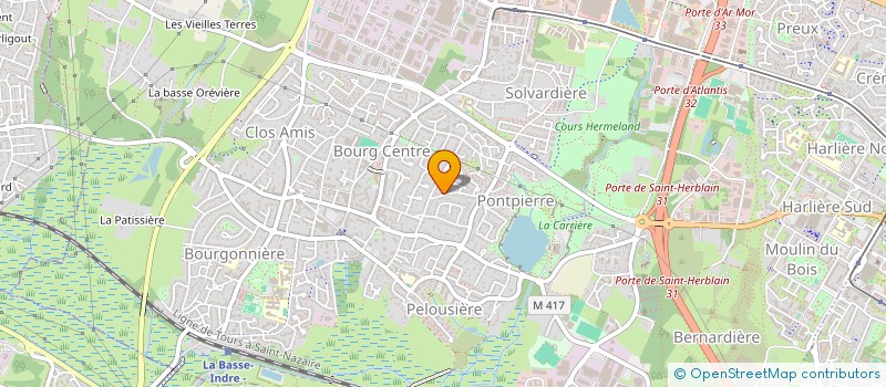 localisation de l'entreprise MONSIEUR HUGO RAISON  SAINT-HERBLAIN