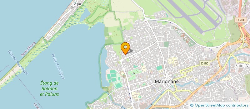 localisation de l'entreprise MONSIEUR HUGO RAMOS  MARIGNANE