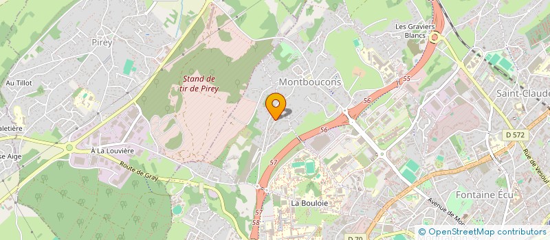 localisation de l'entreprise MONSIEUR HUGO RAUCH  BESANCON