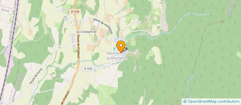 localisation de l'entreprise MONSIEUR HUGO REMAURY à VAUNAVEYS-LA-ROCHETTE